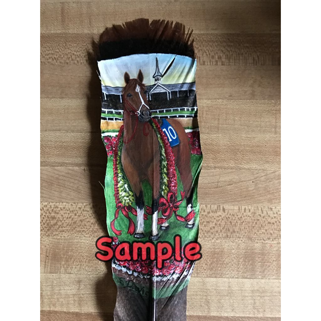 Turkey Feather Hand Painted Custom Orders