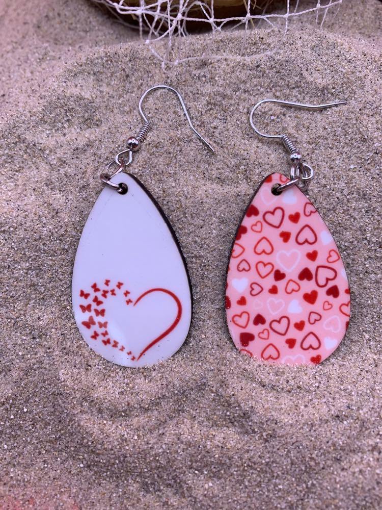 Valentines Earrings for your sweetheart mom daughter or that special one in your life as a gift