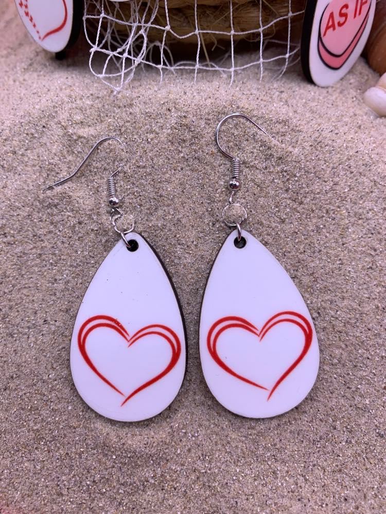 Valentines Earrings for your sweetheart mom daughter or that special one in your life as a gift