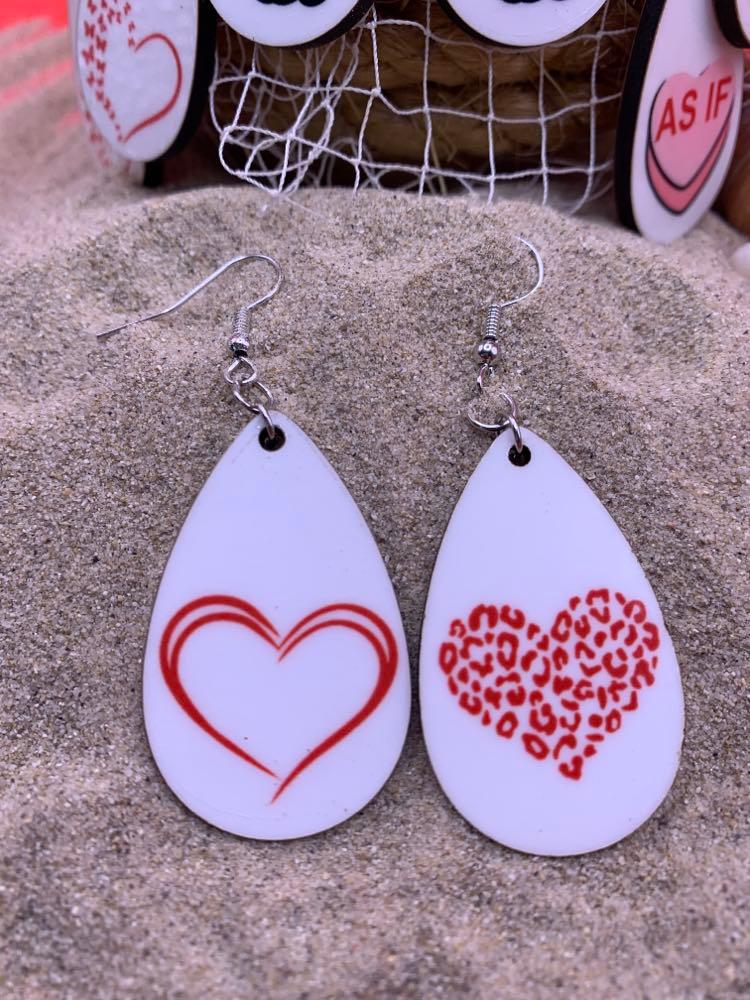 Valentines Earrings for your sweetheart mom daughter or that special one in your life as a gift