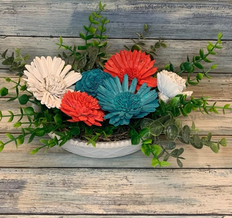 Spring Assortment of Wooden Flowers