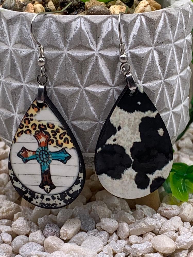 Western Jewelry, Christian Jewelry, Western Christian Earrings