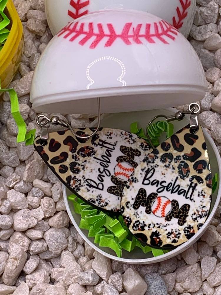 Baseball Earrings, Baseball Jewelry