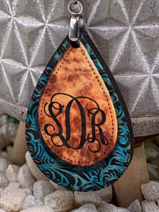 Custom Monogram Earrings