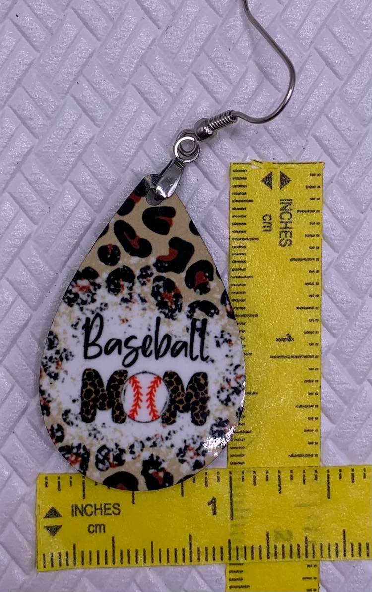 Baseball Earrings, Baseball Jewelry